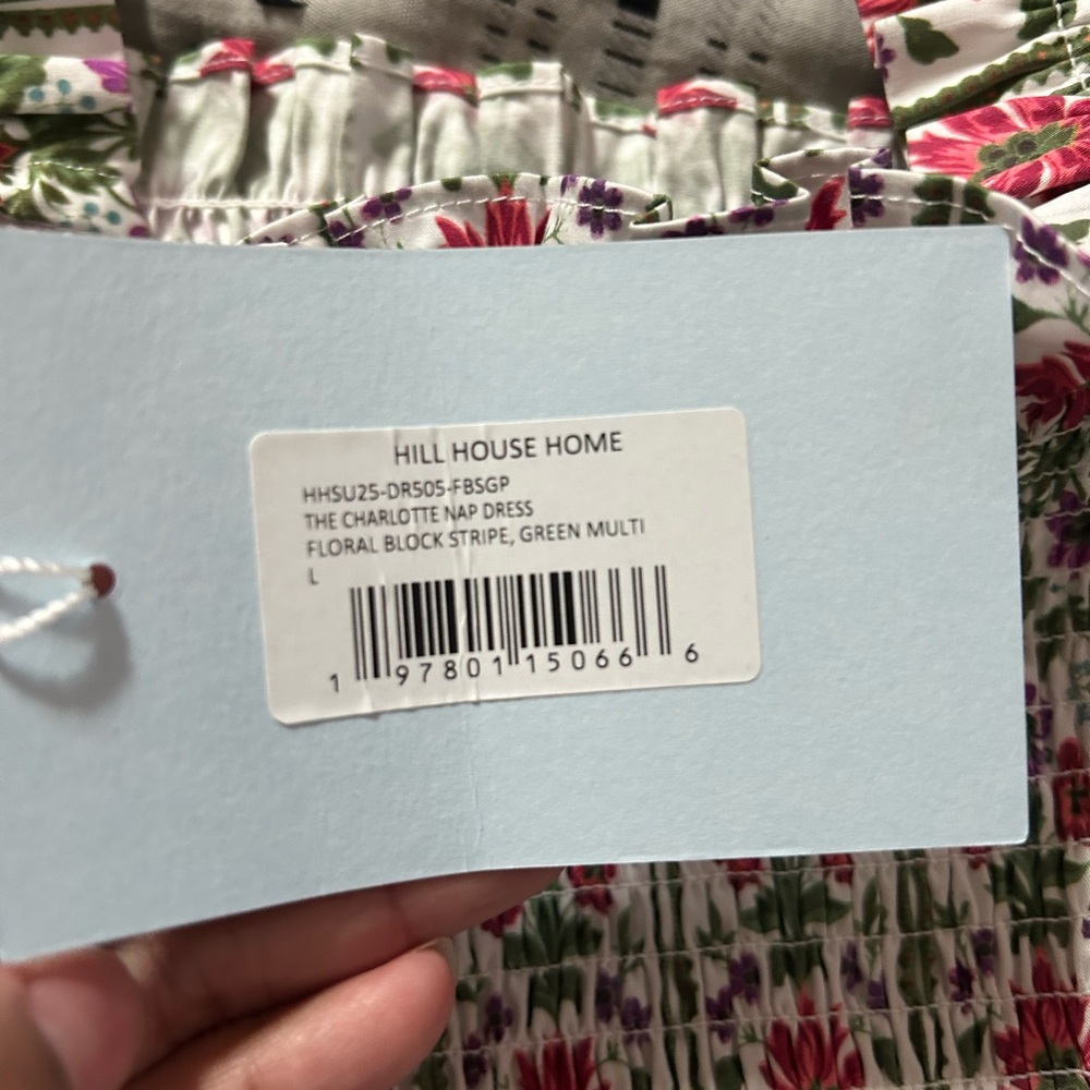 Hill House Charlotte Nap Dress size Large NWT - Picture 4 of 6